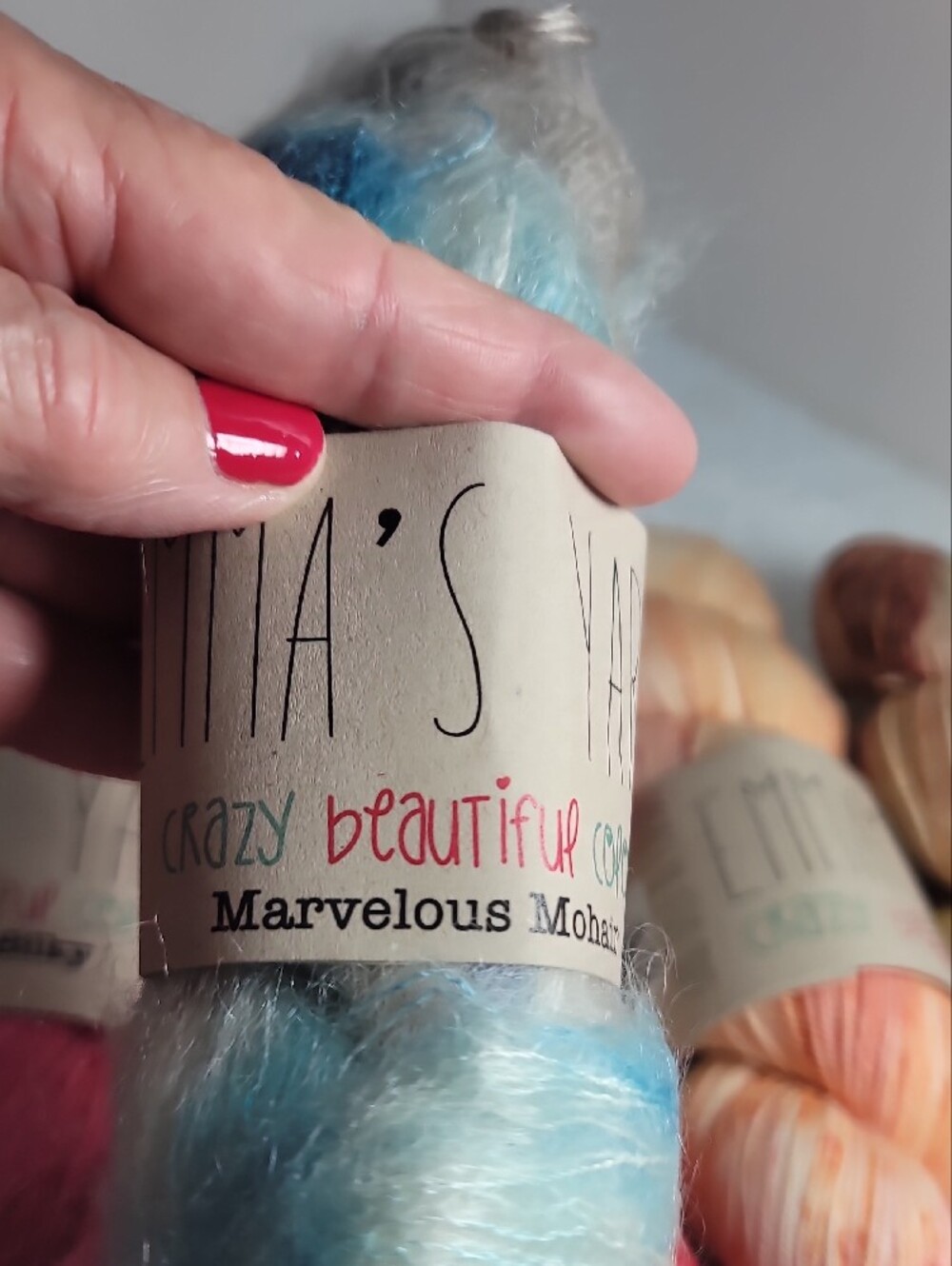 Emma's Yarns - A Great Asst.of 5 Lg Skeins - 5 Perfect Small Skeins - NWT - Picture 7 of 9